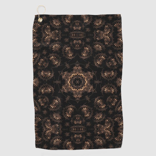 Serviette De Golf Mandala de l'âge de bronze (Devant)