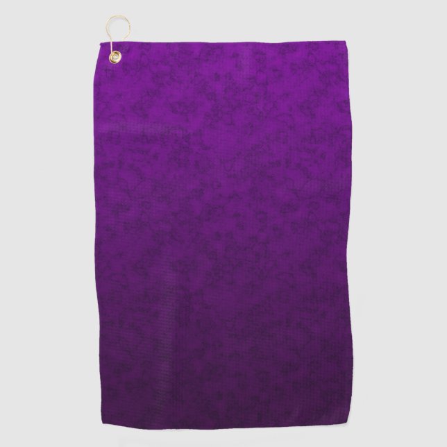 Serviette De Golf Marbre pourpre (Devant)