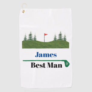 Serviette De Golf Mariage personnalisé