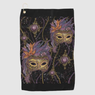 SERVIETTE DE GOLF MASQUERADE VENISE ART