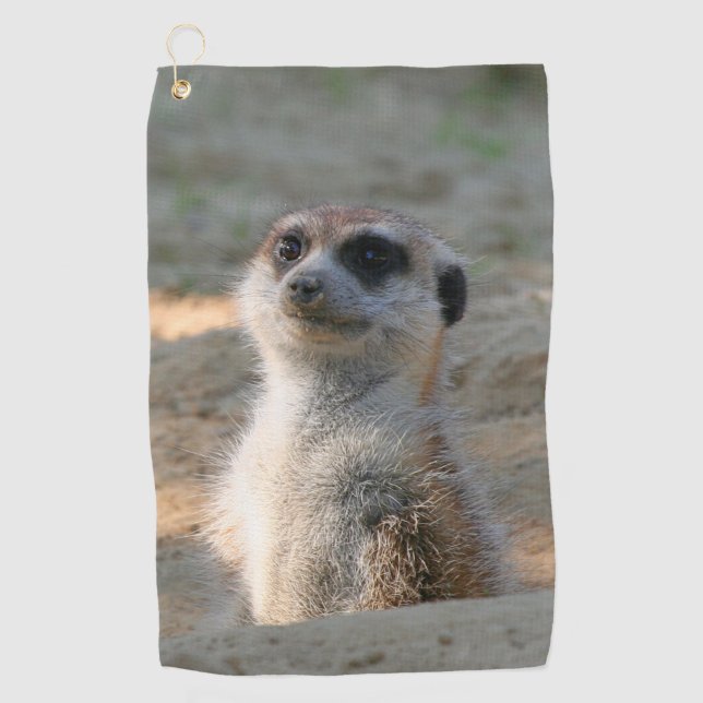 Serviette De Golf Meerkat 004 (Devant)