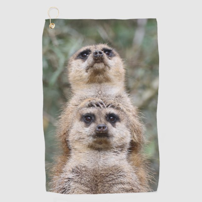 Serviette De Golf Meerkat 081 (Devant)