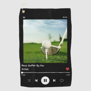 Serviette De Golf Meilleur Golfer Grandpa Chanson Couverture Anniver