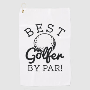 Serviette De Golf Meilleur Golfeur Par Par Parc