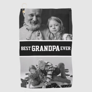 Serviette De Golf Meilleur grand-père jamais photo Fête des pères de