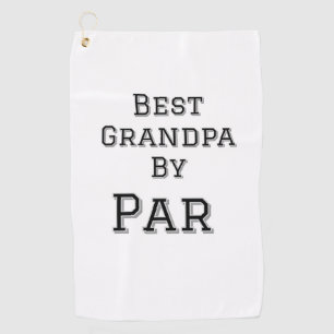 Serviette De Golf Meilleur grand-père par par simple père grand-père