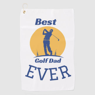 Serviette De Golf Meilleur papa de golf jamais