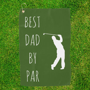 Serviette De Golf Meilleur papa par Par Funny Golf Golf
