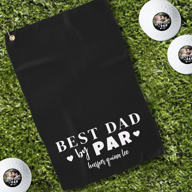 Serviette De Golf Meilleur papa par rapport (Best Dad By Par Golf Towel )