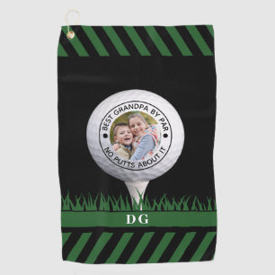 Serviette De Golf Meilleur Papi De Paris Pas de Putts à ce Sujet Pho
