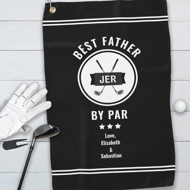 Serviette De Golf Meilleur Père Par Par Golfeur Moderne Amateur de G (Créateur téléchargé)