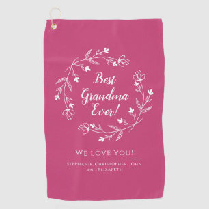 Serviette De Golf Meilleure Grand-Mère Jamais Golfeur Garder Grandki