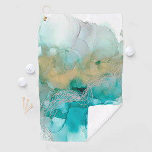 Serviette De Golf Métalliques tissées