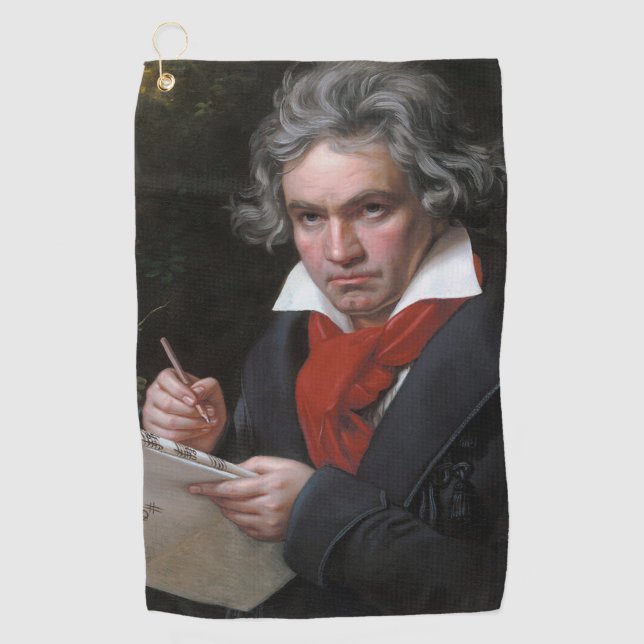 Serviette De Golf Missa Solemnis : Ludwig Beethoven Musique classiqu (Devant)
