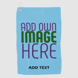 SERVIETTE DE GOLF MODÈLE DE TEXTE D'IMAGE BLEU SKY SWAG MODERNE MODI
