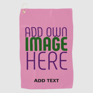 SERVIETTE DE GOLF MODÈLE DE TEXTE D'IMAGE CHAUD MODERNE ÉDITABLE