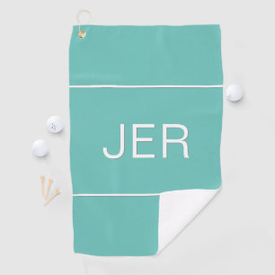 Serviette De Golf Modèle personnalisé Golfeur élégant Moderne Sarcel