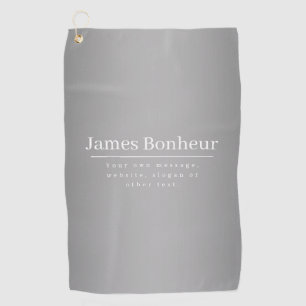 Serviette De Golf Modèle promotionnel modifiable pour les entreprise