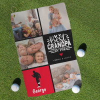 Modern Best Grandpa par Par Photo Collage Cadeau