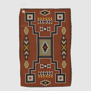 Serviette de golf moderne Navajo