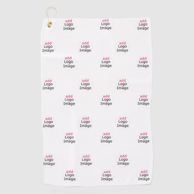 Serviette De Golf Moderne Professionnel Personnalisable Entreprise B (Devant)