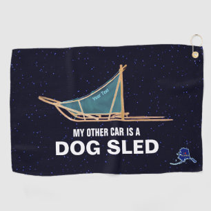 Serviette De Golf Mon Autre Voiture Est Un Chien