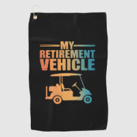 Mon chariot de golf de véhicule de retraite golfeu