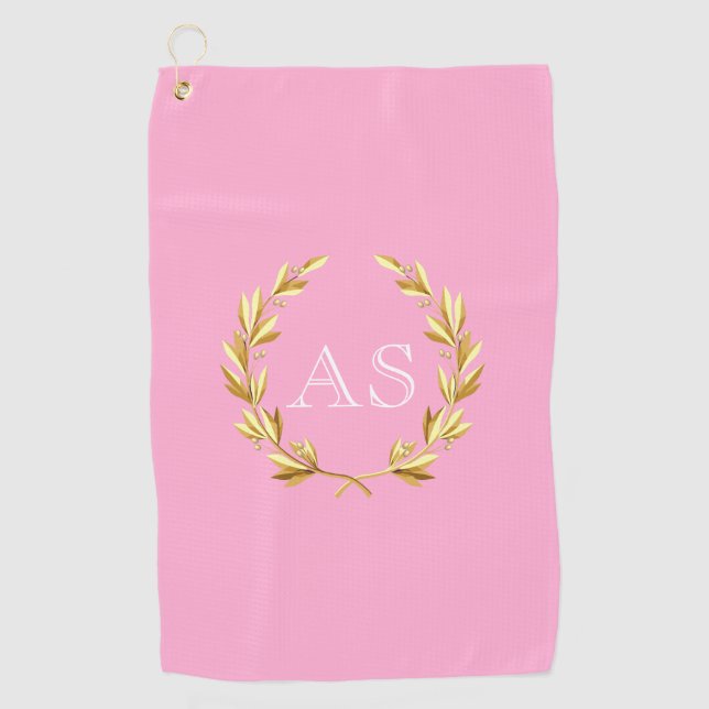 Serviette de golf Monogram (Devant)