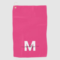 Monogramme Rose Foncé