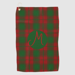 Serviette De Golf Monogramme Tartan de Middleton