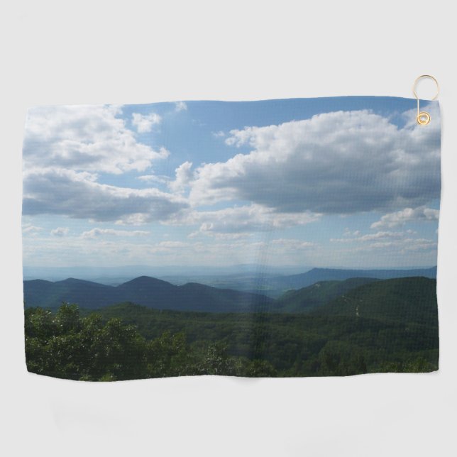 Serviette De Golf Montagnes Appalaches II Shenandoah (Horizontal)