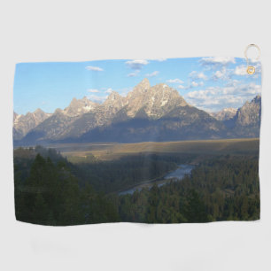 Serviette De Golf Montagnes de Jackson Hole (Parc national de Grand 