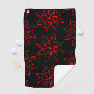 Serviette De Golf Motif criminel sur noir