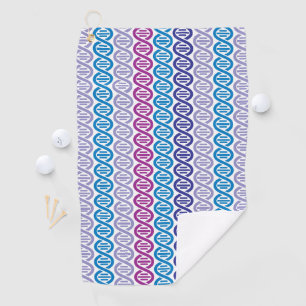 Serviette De Golf Motif d'ADN