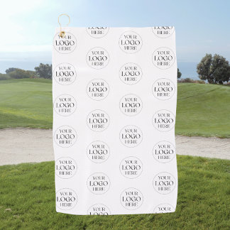 Serviette De Golf Motif de logo d'entreprise personnalisé pour entre