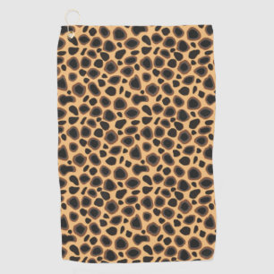 Serviette De Golf Motif de peau de girafe sans couture