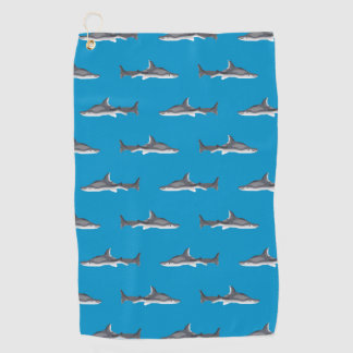 Serviette De Golf Motif de requins