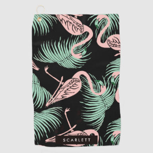 Serviette De Golf Motif Flamingo
