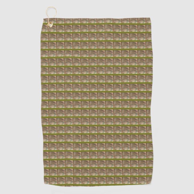 Serviette De Golf Motif géométrique abstrait  (Devant)