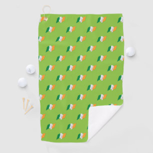 Serviette De Golf Motif irlandais de drapeau