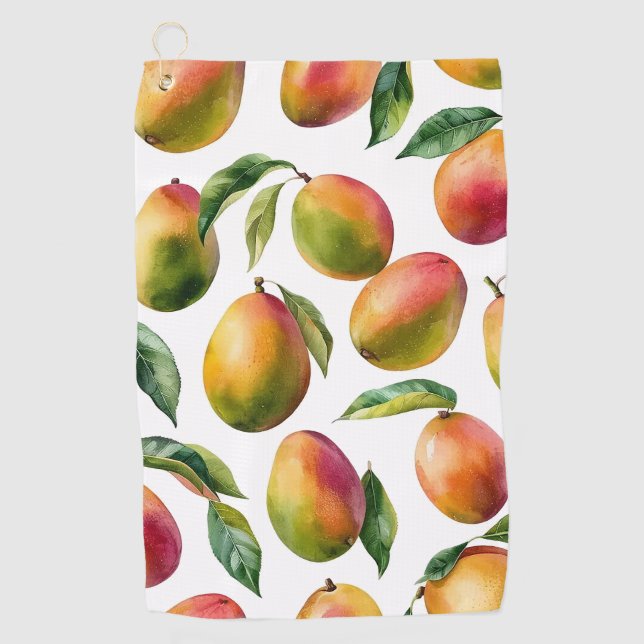 Serviette De Golf Motif Mango (Devant)