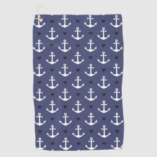Serviette De Golf Motif mignon d'Ancre