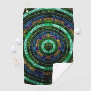 Serviette De Golf Motif mosaïque Abstrait #8