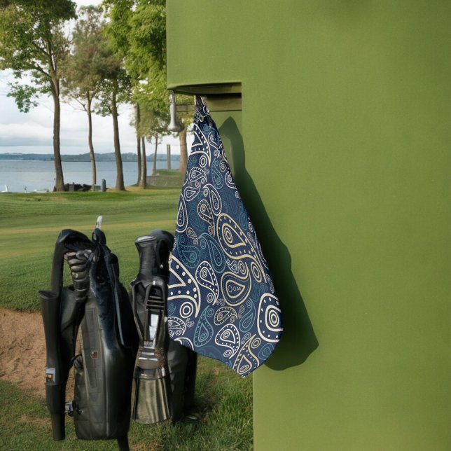 Serviette De Golf motif paisley (Golf Towel)