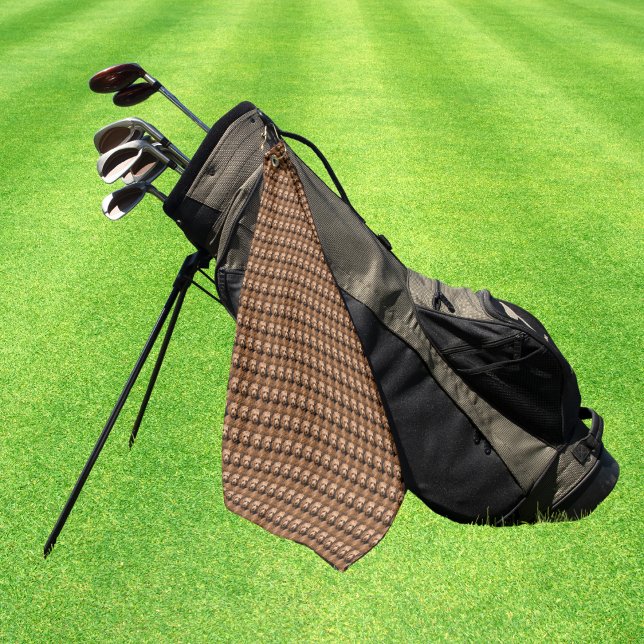 Serviette De Golf Motif photo personnalisé pour animaux de compagnie (Créateur téléchargé)