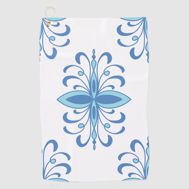 Serviette De Golf Motif transparent de la Couronne (Devant)