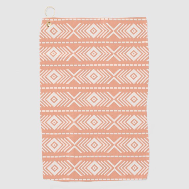 Serviette De Golf motif tribal (Devant)