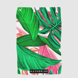 Serviette De Golf Motif tropical