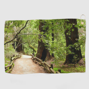 Serviette De Golf Muir Woods Path II Nature Photography