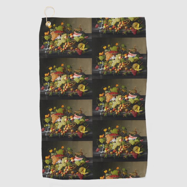 Serviette De Golf Nature morte aux fruits abondants de Severin Roese (Devant)